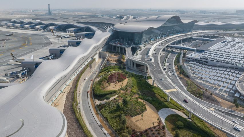 Terminal A at Zayed International Airport by KPF