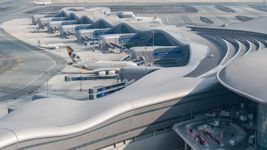 Terminal A at Zayed International Airport by KPF