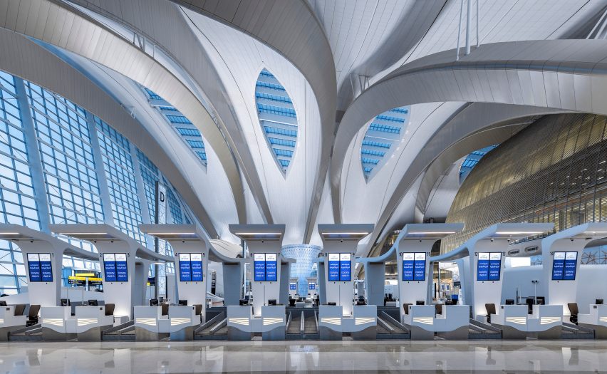 Terminal A at Zayed International Airport by KPF