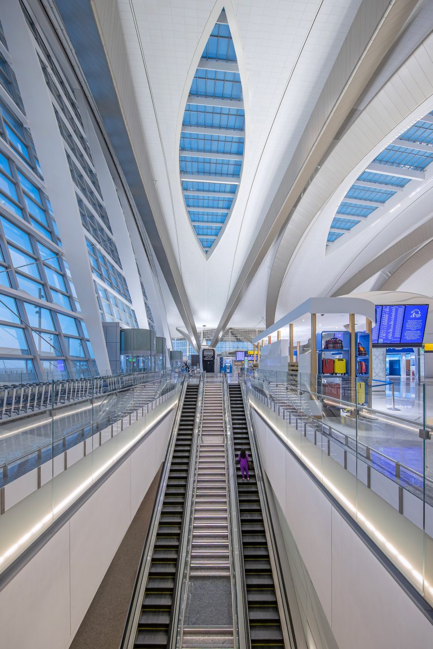 Terminal A at Zayed International Airport by KPF