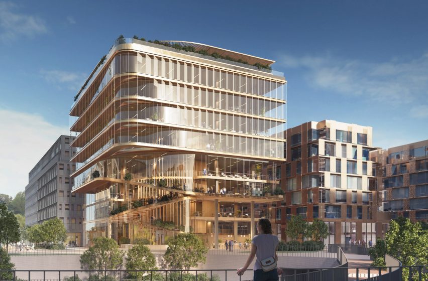 The Kyklos building by UNStudio and HYP Architects