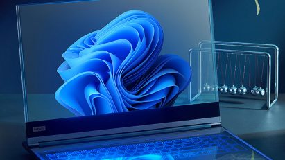 Lenovo's ThinkBook Transparent Display Laptop Concept aka Project Crystal