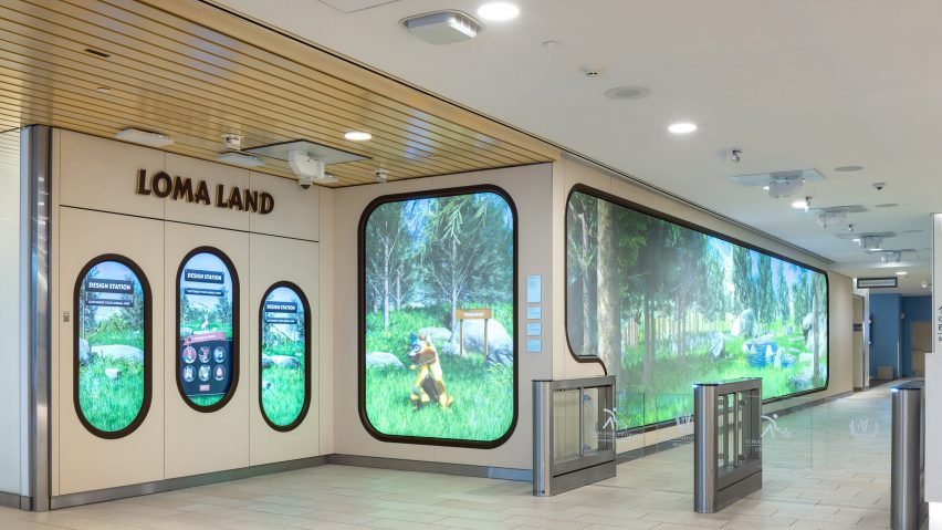NBBJ screen installation