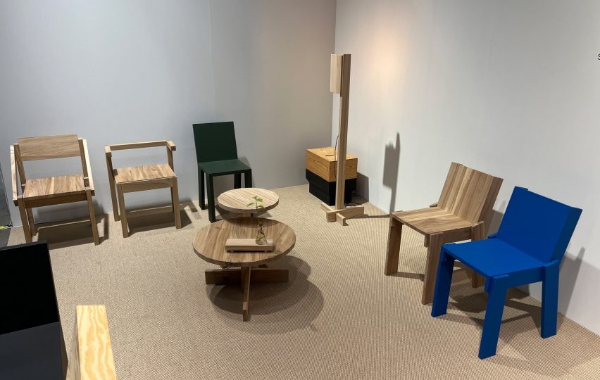 Lumberyard Project furniture at Stockholm Furniture Fair