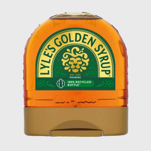 Tate and Lyle's Golden Syrup rebranded squeeze bottle