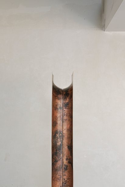 Side view of Floor Mirror artwork