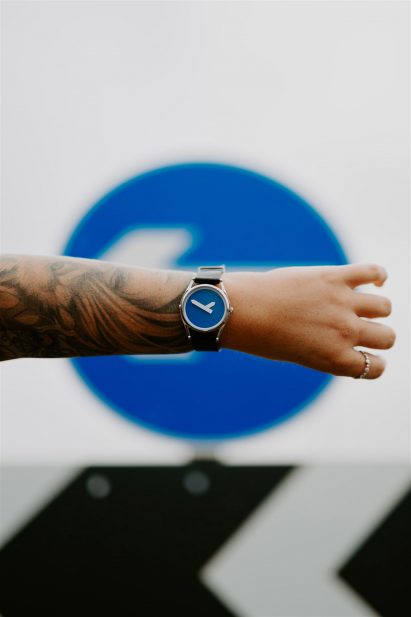 M1 watch by Margaret Calvert