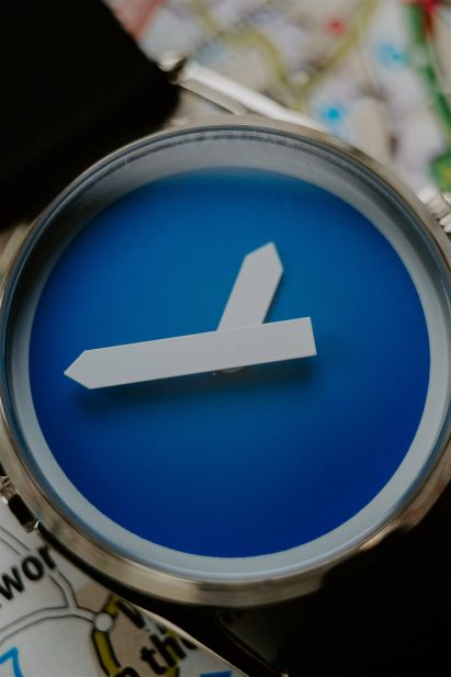 Roadsign watch by Margaret Calvert