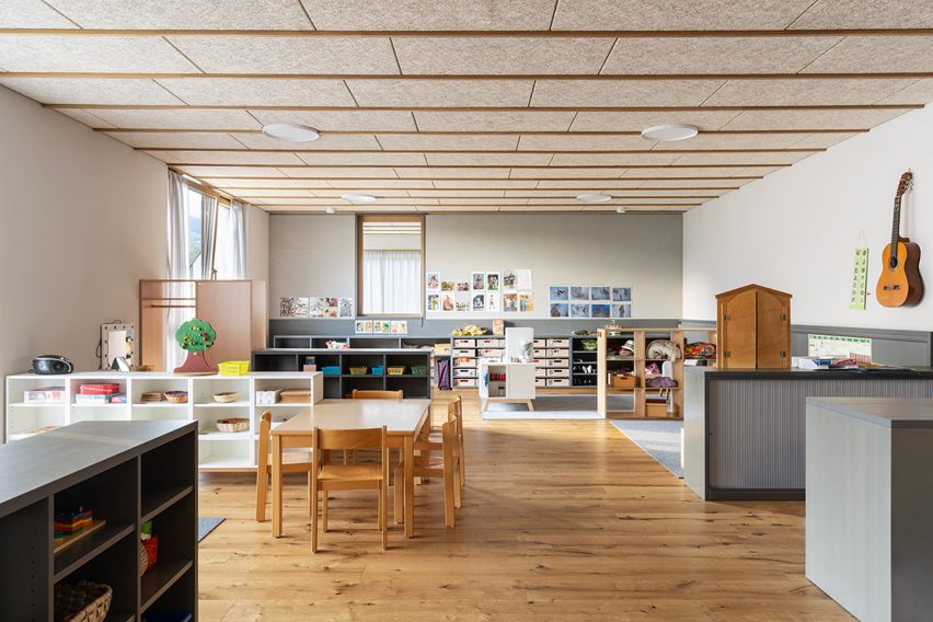 Kindergarten activity room