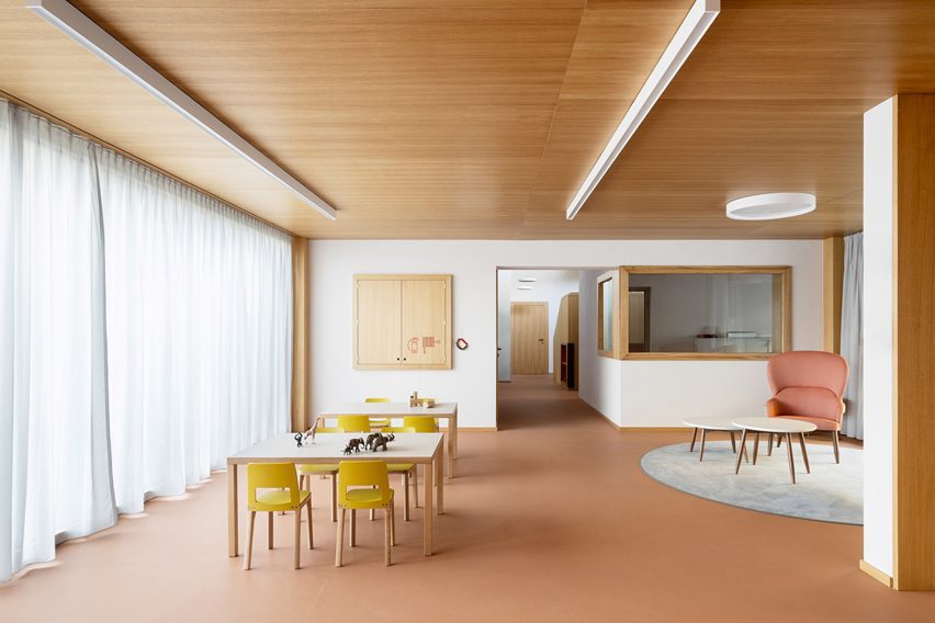 Kindergarten dining hall