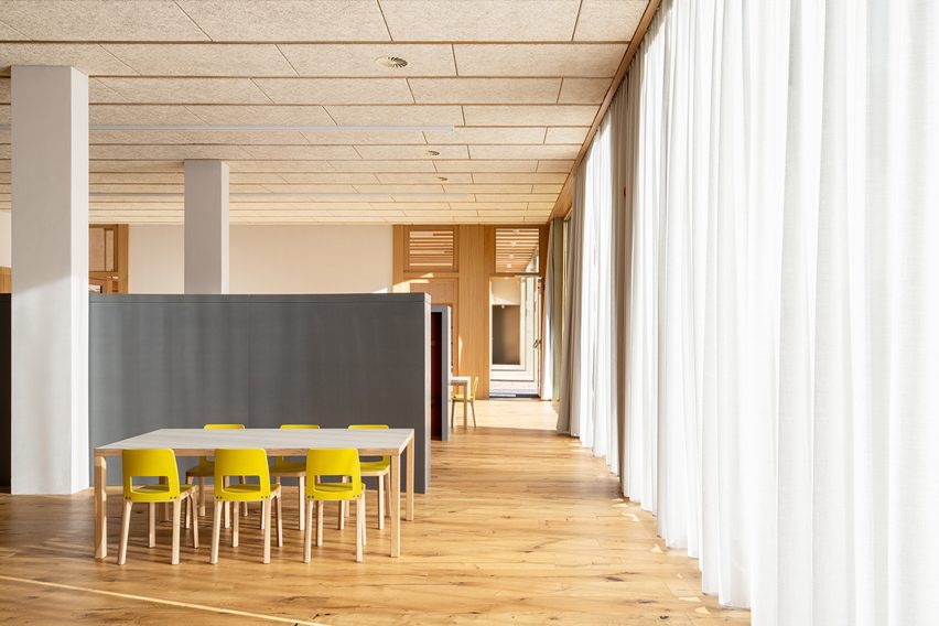 Kindergarten dining hall