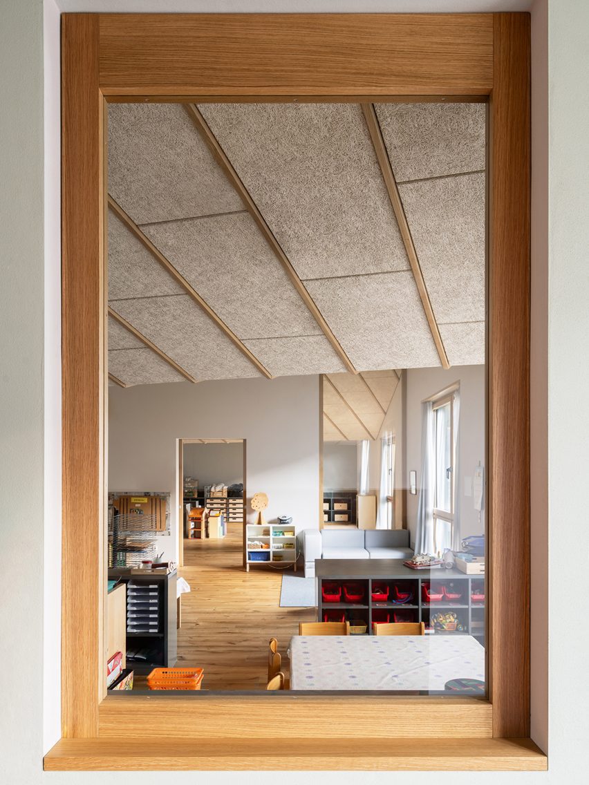 Kindergarten activity room for children