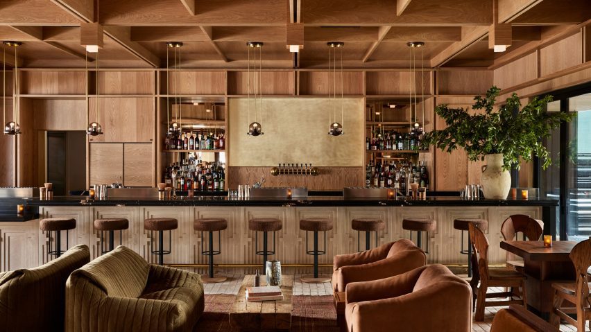 Post Company imbues Mollie Aspen hotel interiors with earthy hues