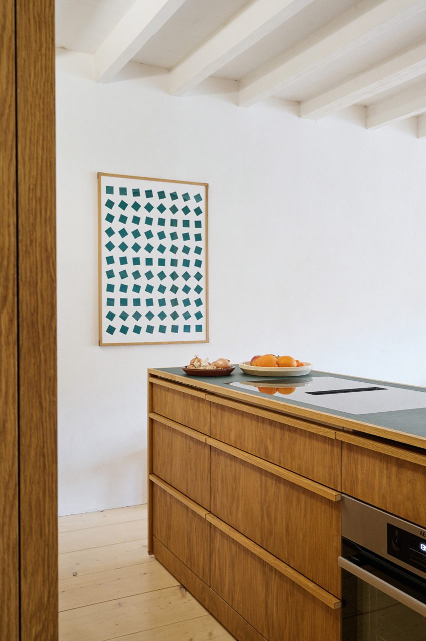 Ulli Heckmann's compact apartment in Rotterdam