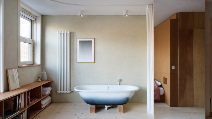 Ulli Heckmann's compact apartment in Rotterdam