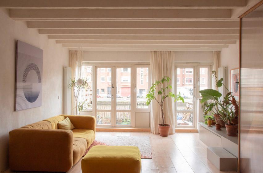 Ulli Heckmann's compact apartment in Rotterdam