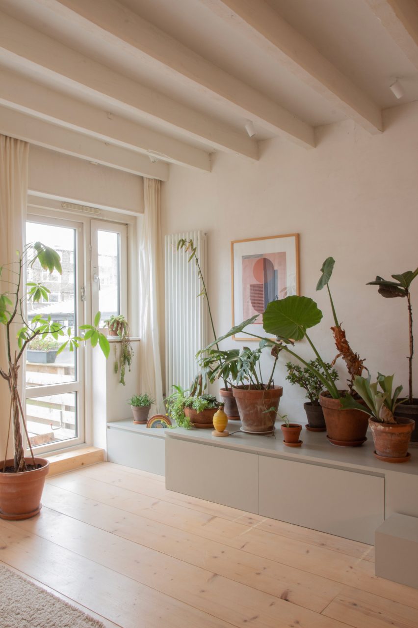 Ulli Heckmann's compact apartment in Rotterdam