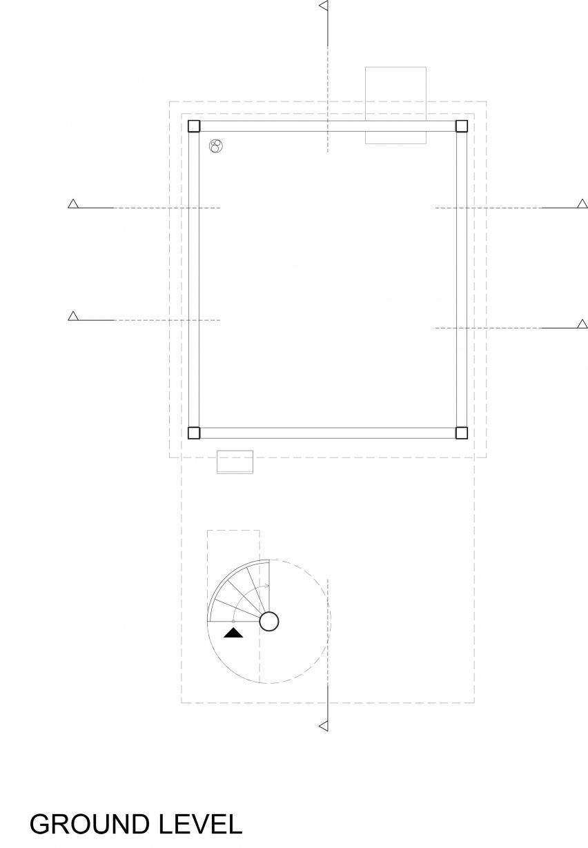 Ground level plan of Nest by NAMO Architecture and i29