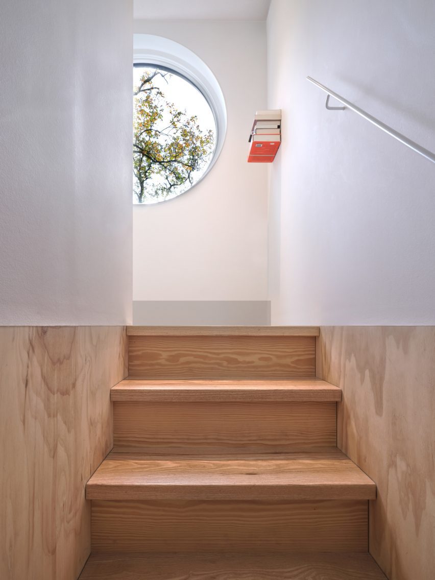 Wooden stairs