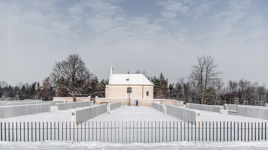 Garden Cemetery by Objektor near Prague