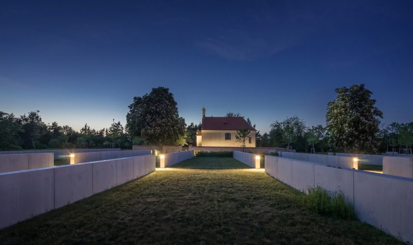 Garden Cemetery by Objektor near Prague