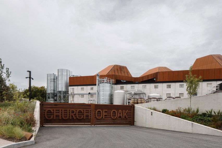 ODOS Architects Church Oak Distillery in Ireland