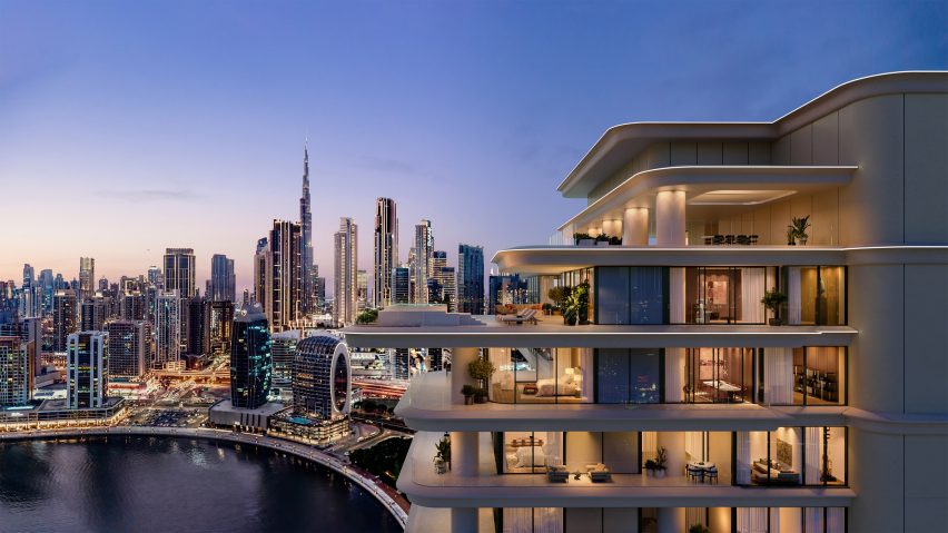 Penthouse apartment in a Dubai skyscraper