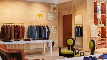 Standard Architecture refreshes interiors of pink Paul Smith store in LA