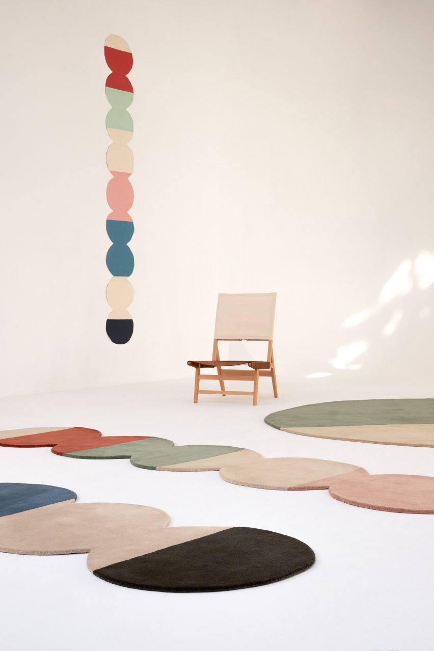 Pearls rugs by Sabine Finkenauer for Nanimarquina