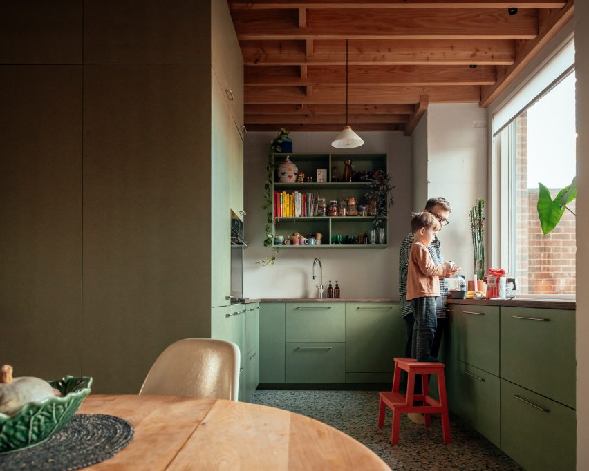 Interior of Peckham house by Surman Weston