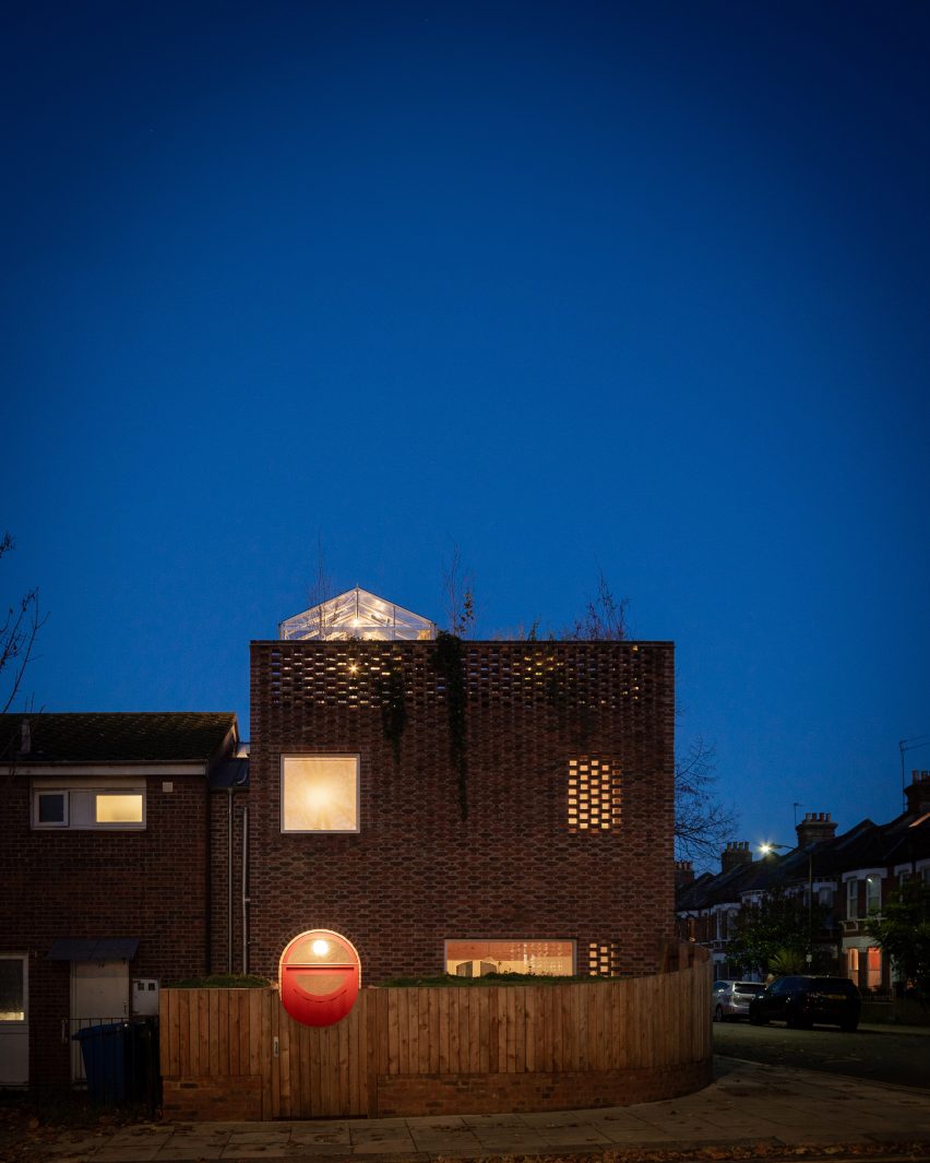 Exterior of Peckham house by Surman Weston