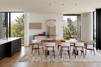 Modern kitchen in Delaware house