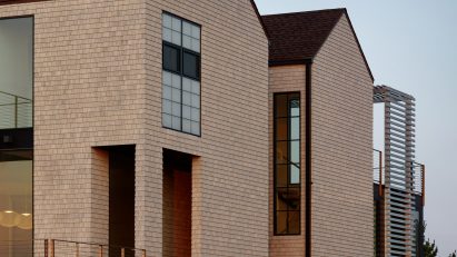 Gabled shingled house in Delaware