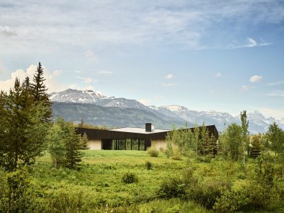 House in mountains