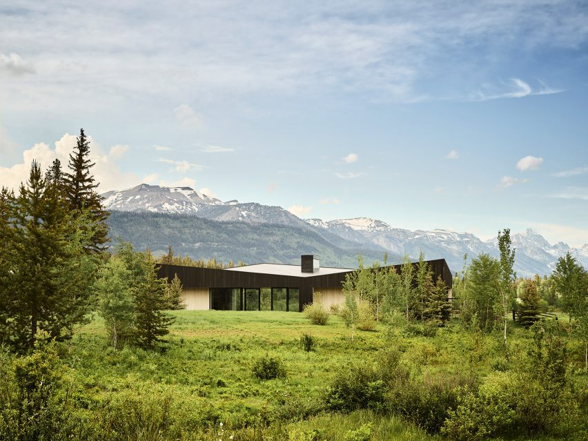 House in mountains