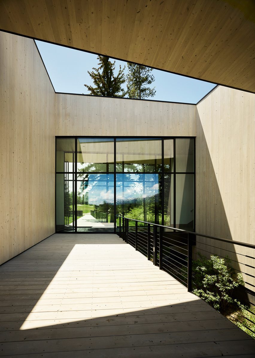 Courtyard of house