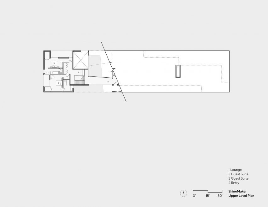 Architectural plan drawing