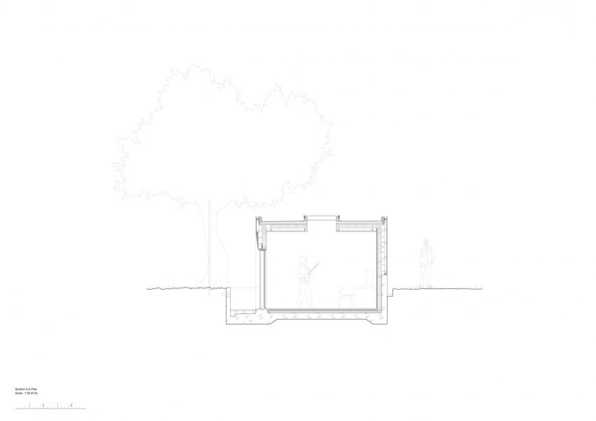 Section of Shou Sugi Bangers by Unknown Works