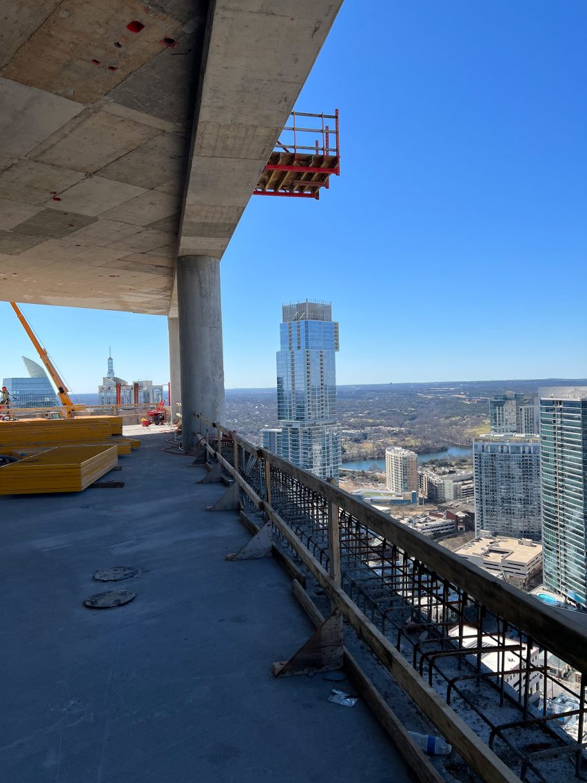 Austin skyscraper under construction