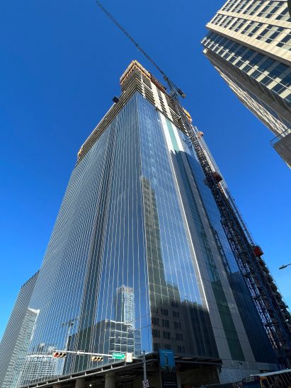 Austin skyscraper under construction