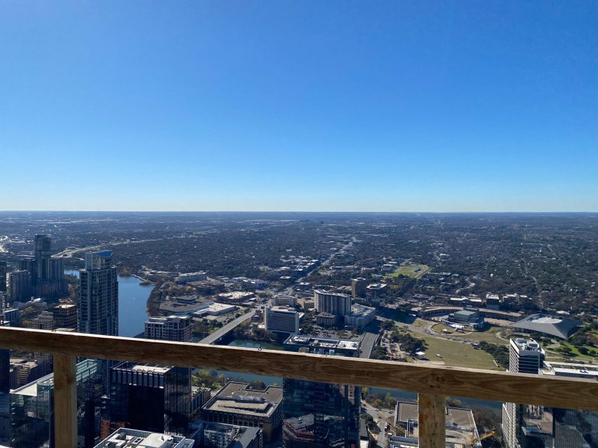 Austin skyscraper under construction
