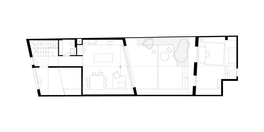 Plans of Bolívar House in Barcelona by Juan Gurrea Rumeu of Gr-os