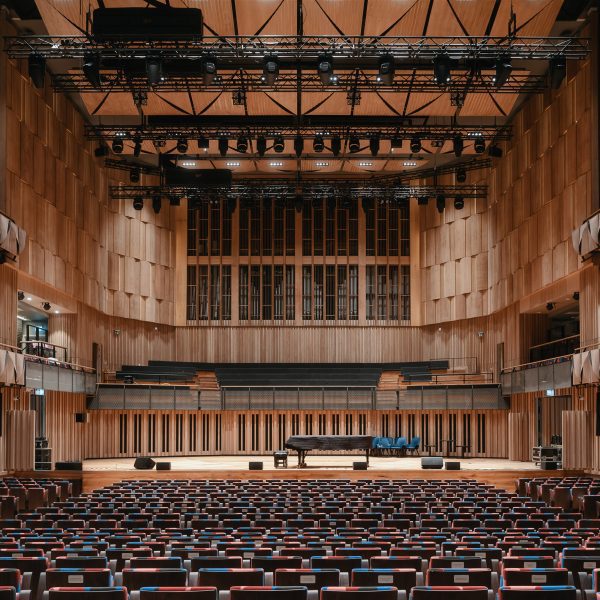 Theatre stage at Bristol Beacon by Levitt Bernstein