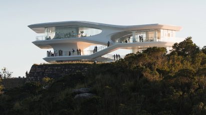 Yunhai Forest Service Station by Line+ Studio