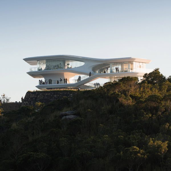 Yunhai Forest Service Station by Line+ Studio
