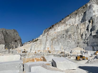 Carrara marble quarry