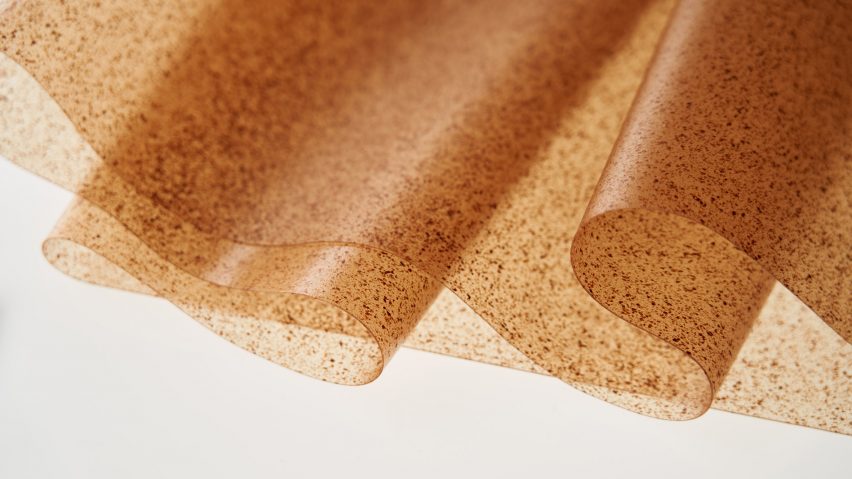 Apple waste textile