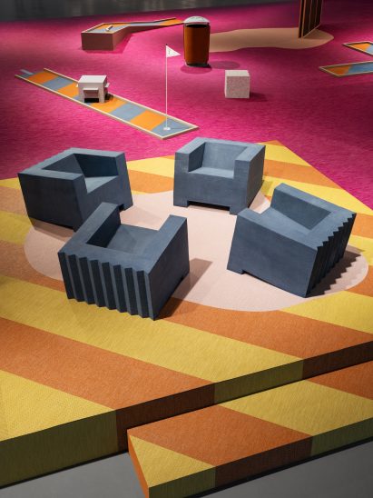Chairs made from mattresses