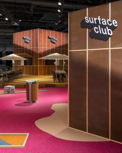 Recycled material at furniture fair in Sweden