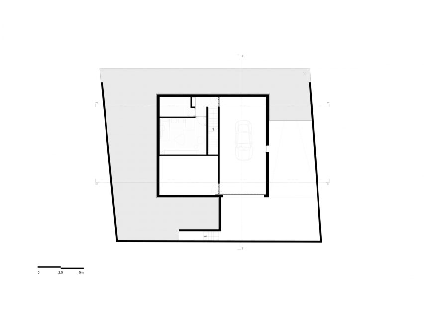 Floorplan of SV House by Spaceworkers in Portugal